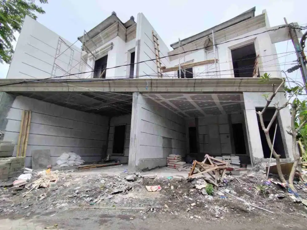 SARONO JIWO Harga 1M-AN ‼️On Progress Rumah Baru Gress 2 Lantai Akses Raya Prapen