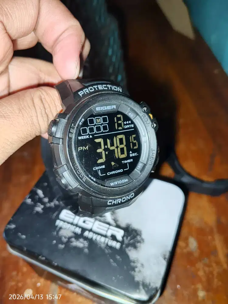 Jam Tangan Eiger Blanca Hitam