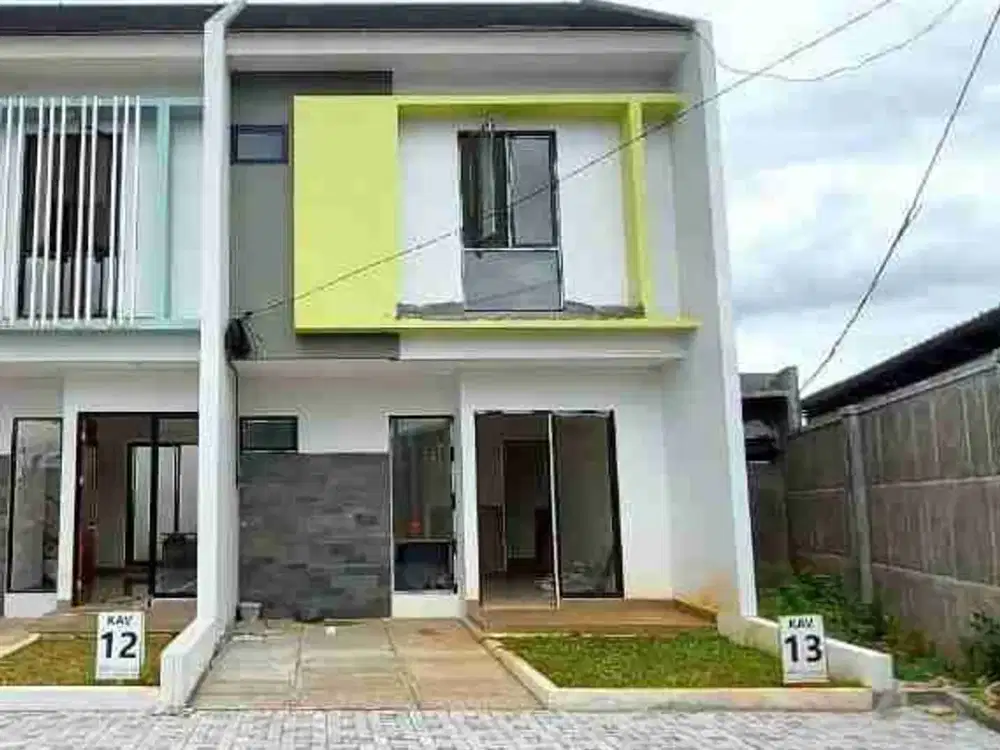 Jual Rumah Baru Siap Huni Di Pamulang Timur Tangerang Selatan, Cluster bisa KPR
