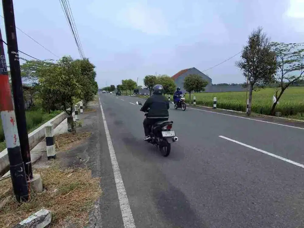 Dijual Tanah Tepi Jalan Raya Klangon - Tempel Di Sleman Barat
