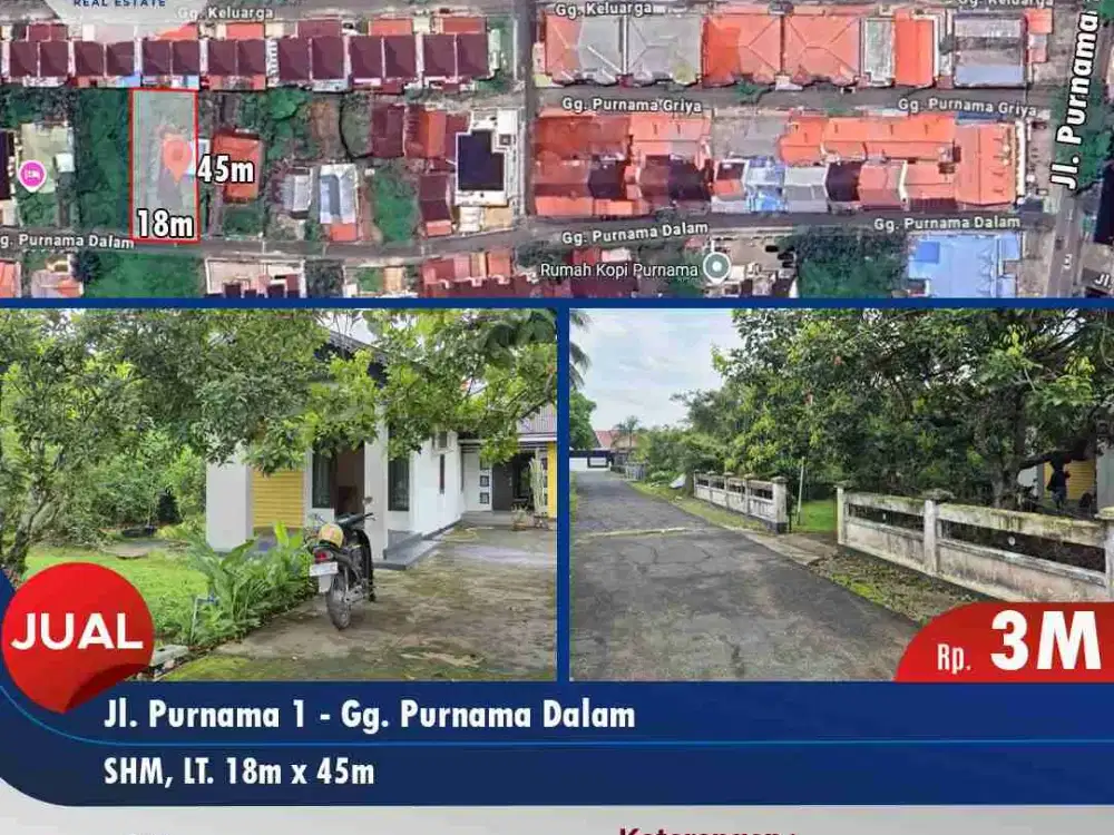 Tanah cocok rumah mewah