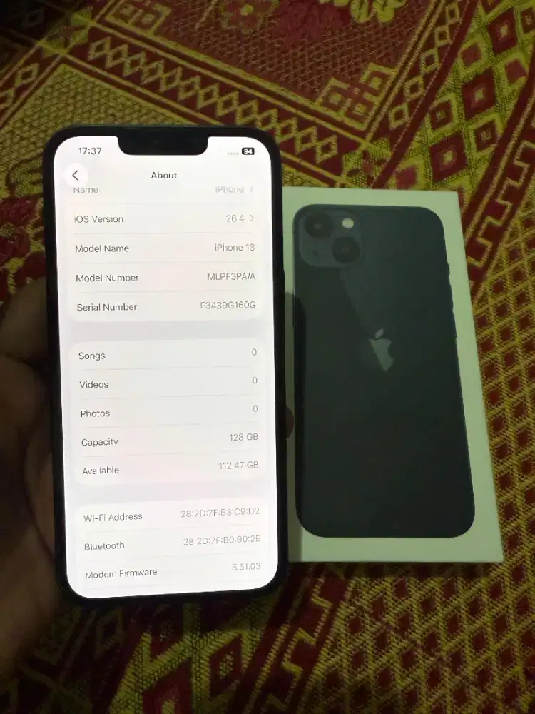 IPhone 13 128gb ibox