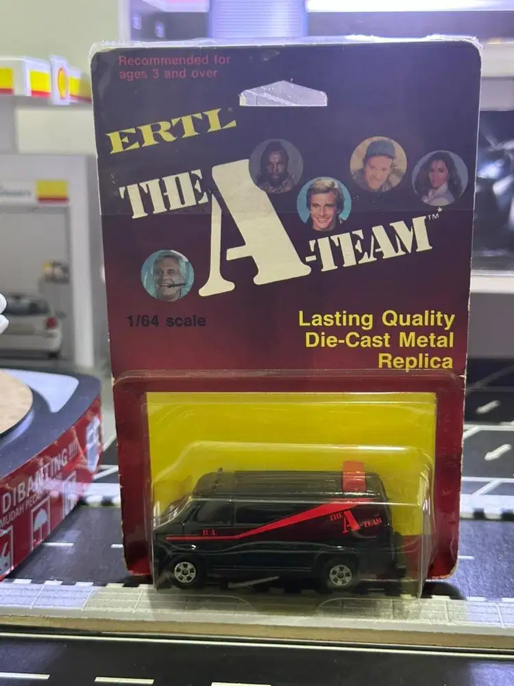 ERTL The A-Team RARE/ Vintage Bubble Pecah Bawah
