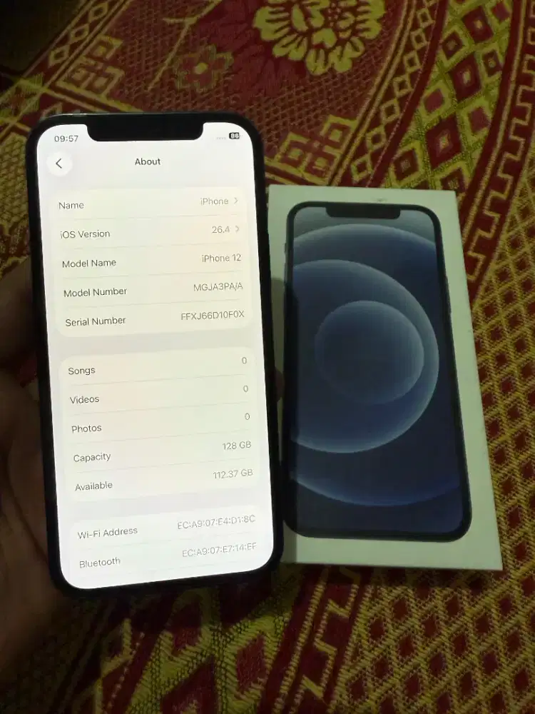 Iphone 12 128gb ibox