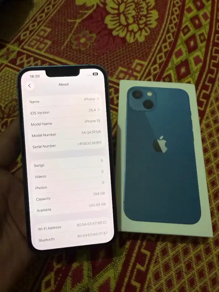 Iphone 13 256gb ibox