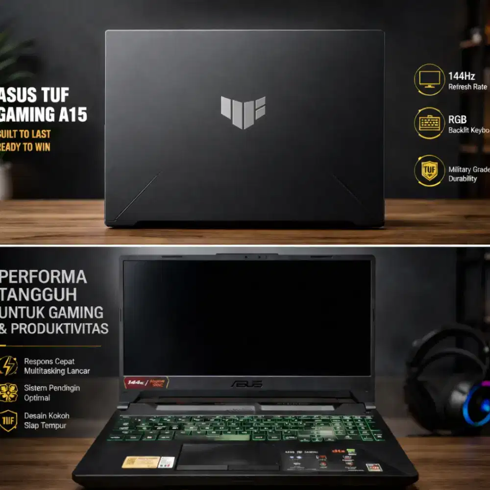 ASUS TUF A15 FA506NCG RYZEN 7 7445HS