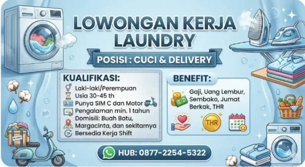Di cari Crew Laundry