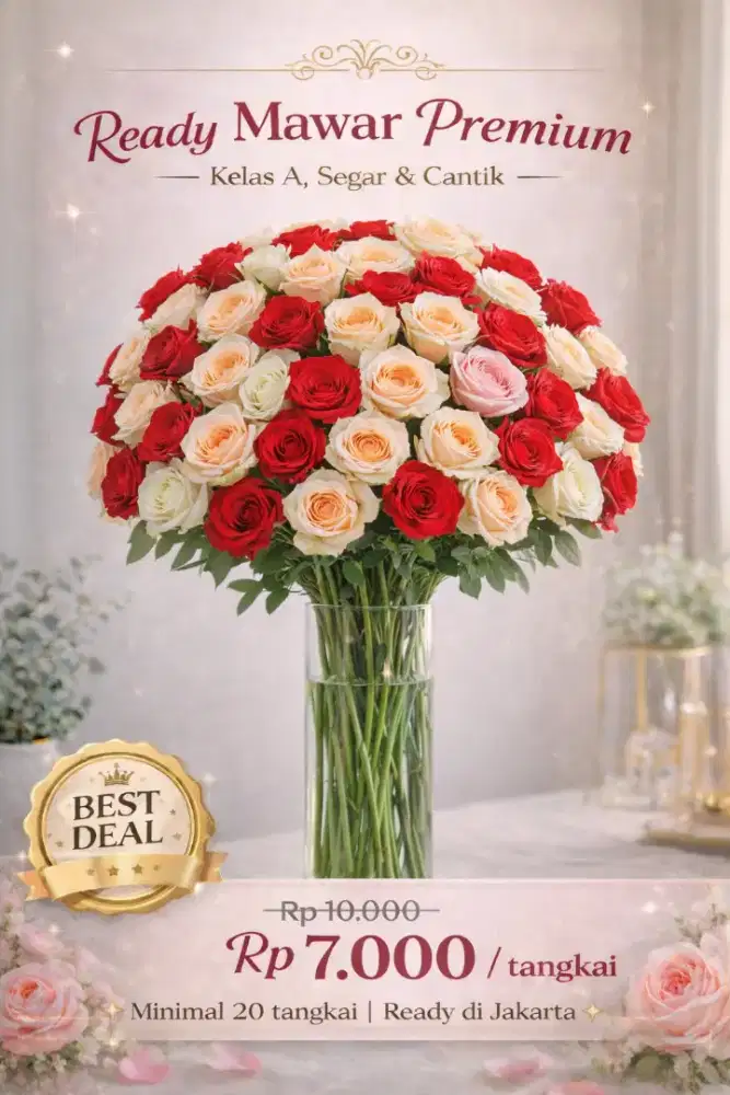 Mawar premium  grade A