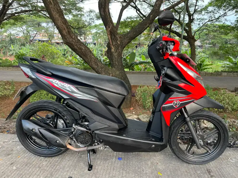 HONDA BEAT TAHUN 2018 PAJAK ON SS LNGKP ASLI