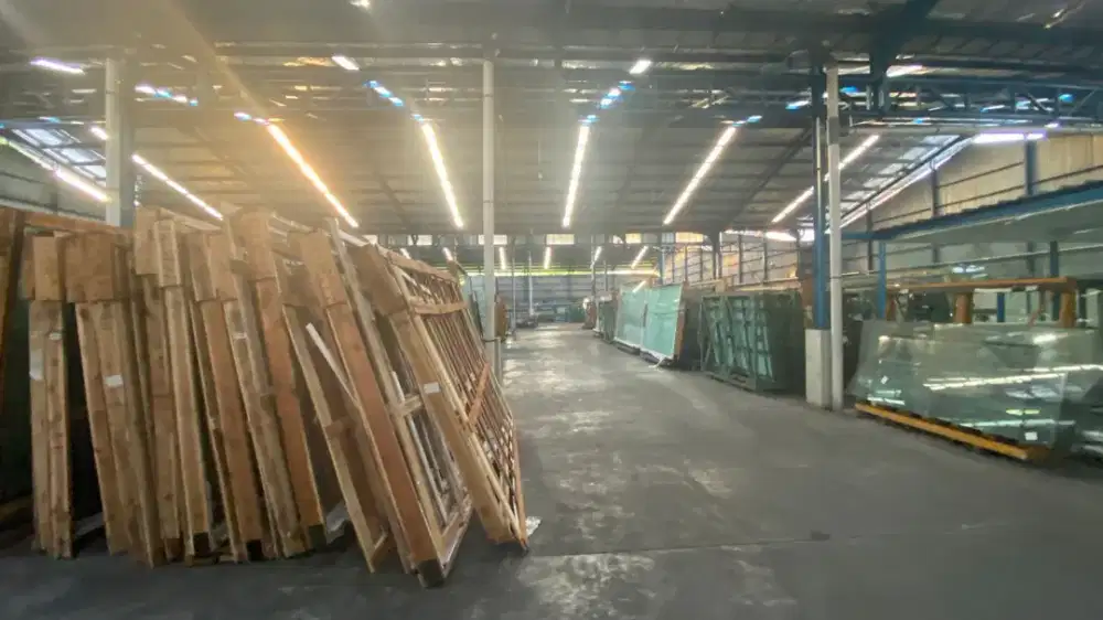 Dijual gudang besar siap usaha kawasan industri candi Semarang