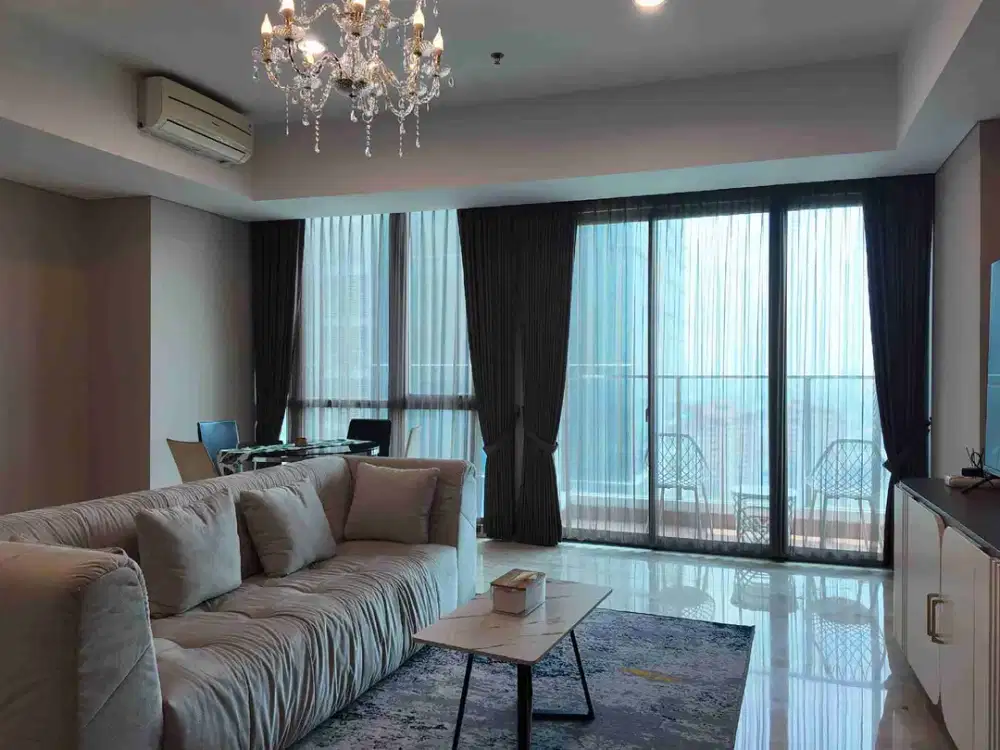 Dijual / Disewakan Apartemen Cantik Holland Village 2 bedroom full furnished private lift high floor