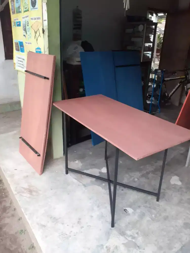 Meja lipat warna multy fungsi