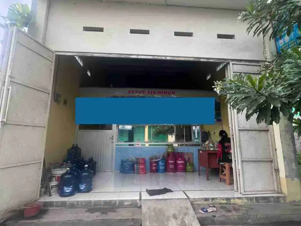 Dijual rumah dan depot air isi ulang di perumahan Wahana Pondok Ungu Bekasi