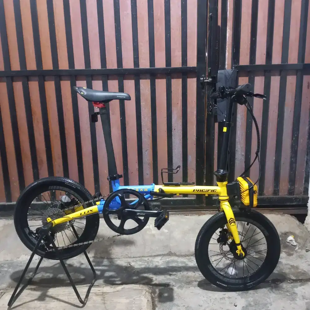 Pacific flux 5.0 LIMITED EDITION, 10 SPEED,rem Hidrolic,full ORI