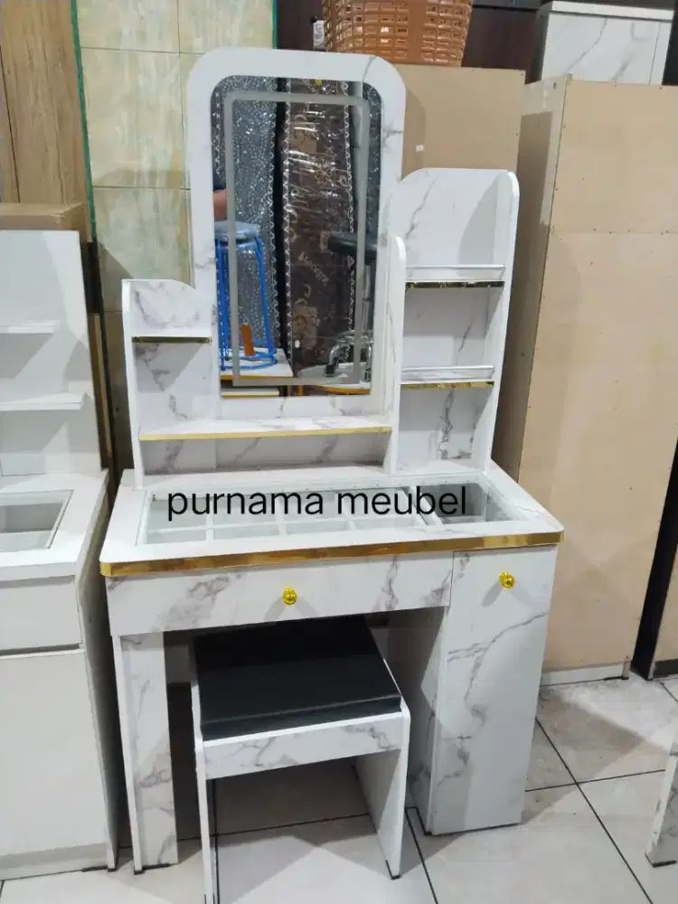 jual meja rias marble