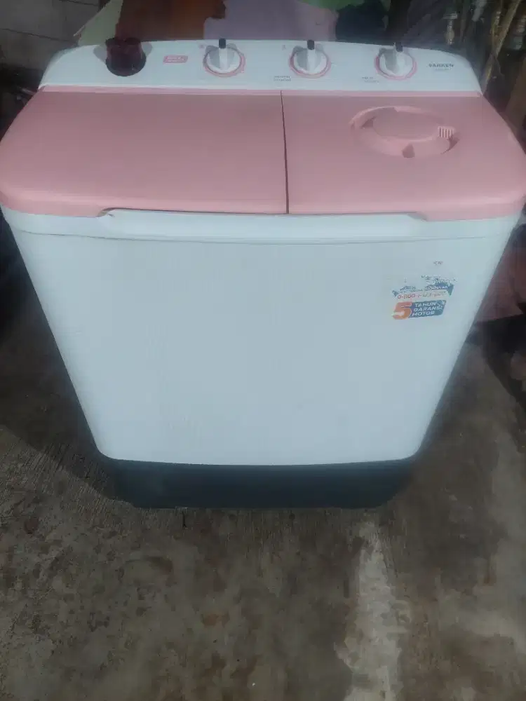 Mesin Cuci Sanken kapasitas 8kg Normal semua tinggal langsung pakai