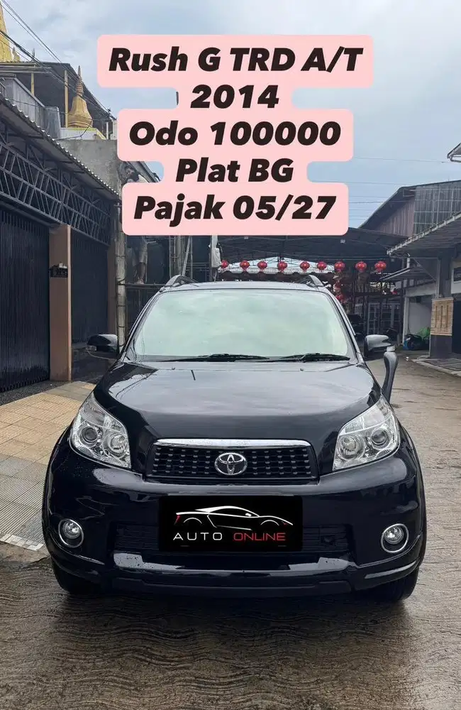 Toyota Rush G A/T 2014