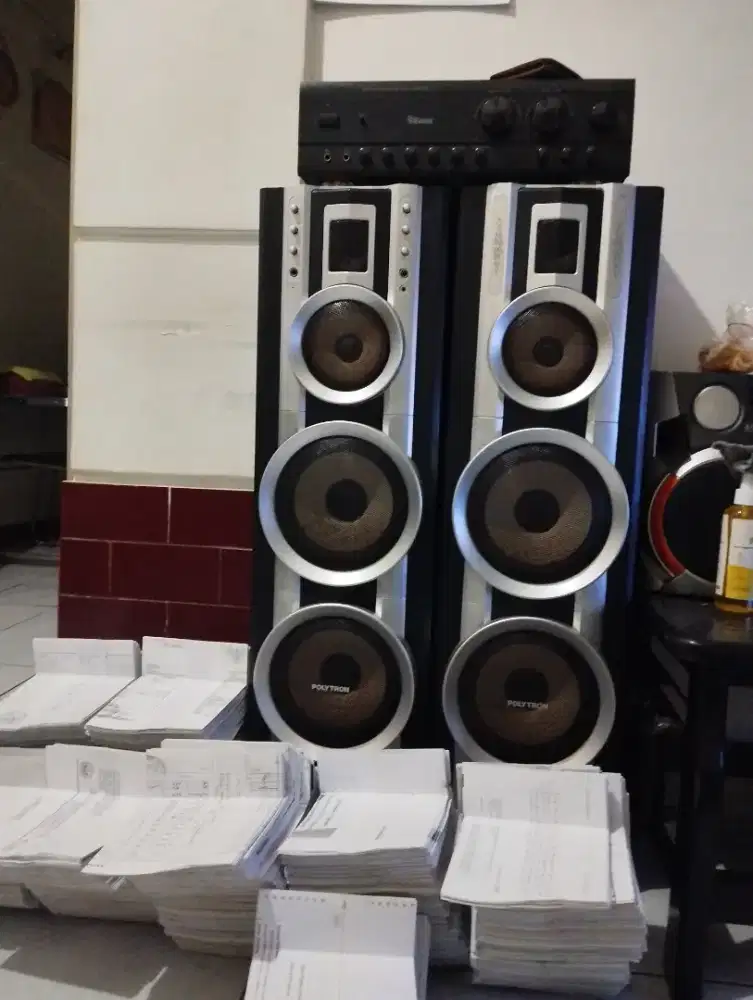Elektronik ampli dan speaker