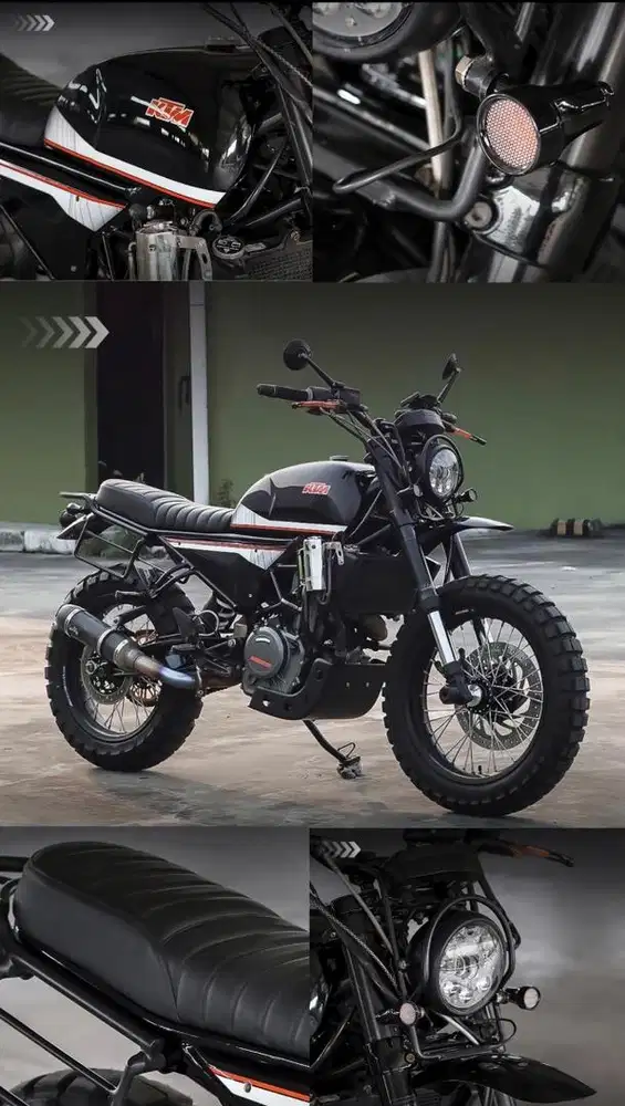 KTM DUKE 250 Custom Scrambler