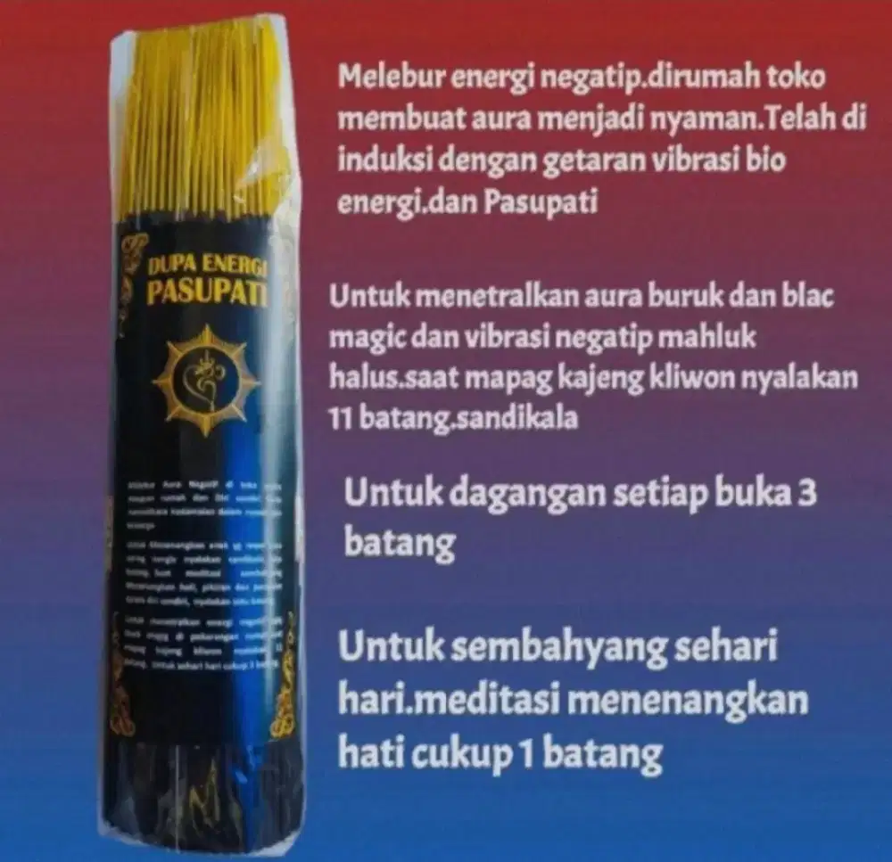 Dupa energi pasupati 750g