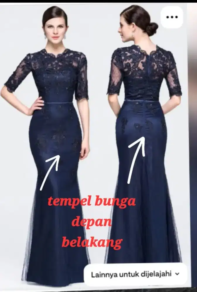 Bu Tukang jahit  borongan