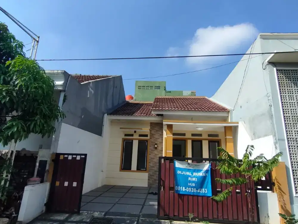 DI JUAL RUMAH MURAH LUAS TANAH 72 DI BEKASI TIMUR REGENCY MUSTIKAJAYA