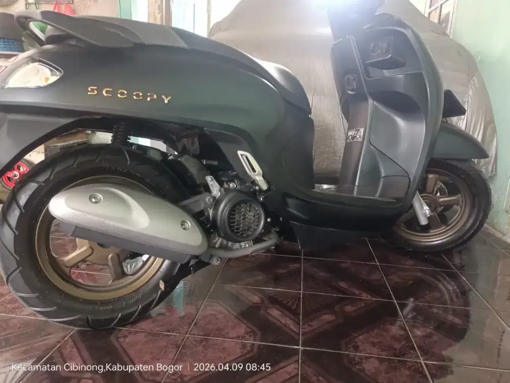 Scoopy Prestige 4 bulan pakai
