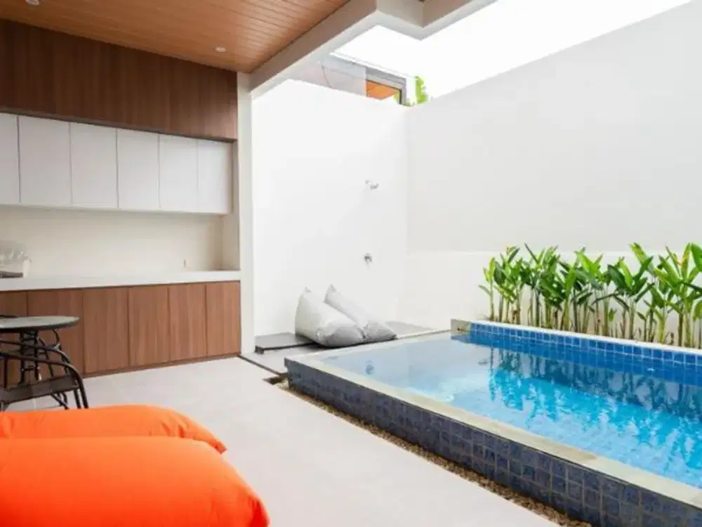 VILLA LUXURY TROPIS MODERN RICEFIELD VIEW IN UMALAS KEROBOKAN