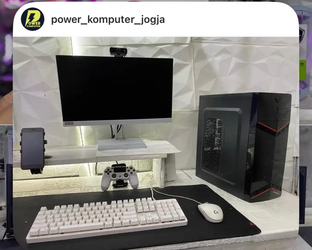 PC Ddr4 4Gb intel i3 7100 g4560 wifi ssd 128gb siap desain dan kerja