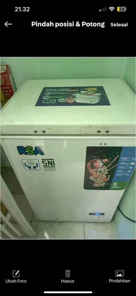 Freezer es freezer box RSA frozen