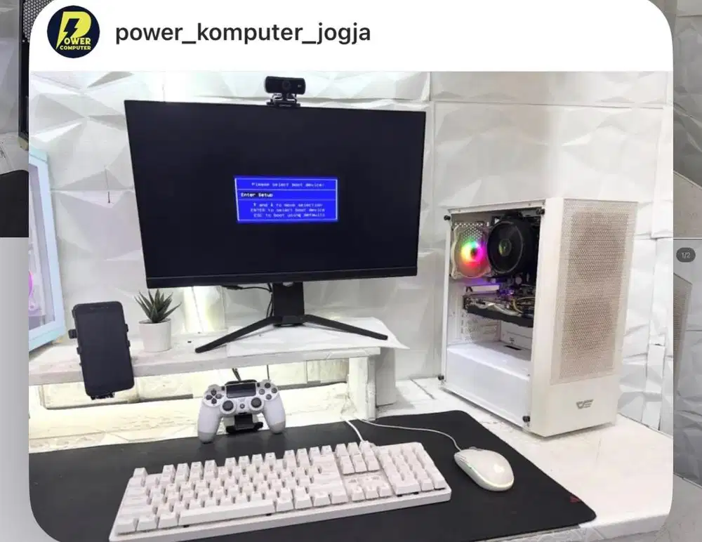 PC AMD Athlon 200GE Vga 2Gb Ram 4Gb Ssd 128Gb Wifi Siap Desain