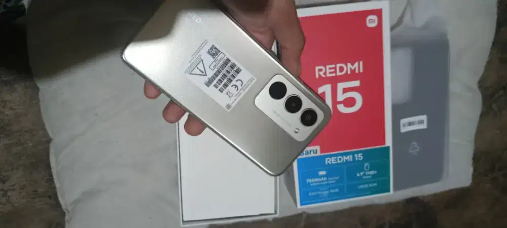 Redmi 15 pemakaian satu