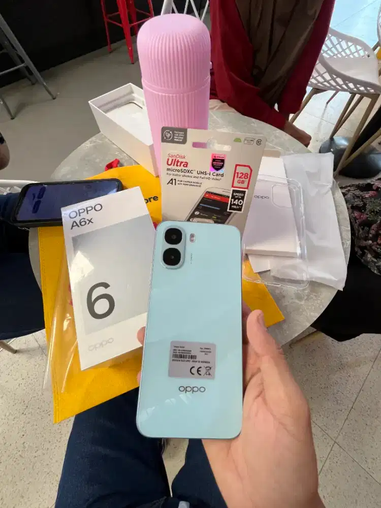 oppo A6x ram 8/128 promo diskon 800.000