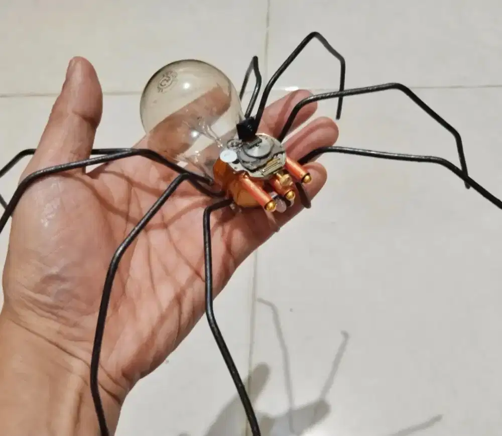 Tintoys robot steampunk spider lawas vintage antik