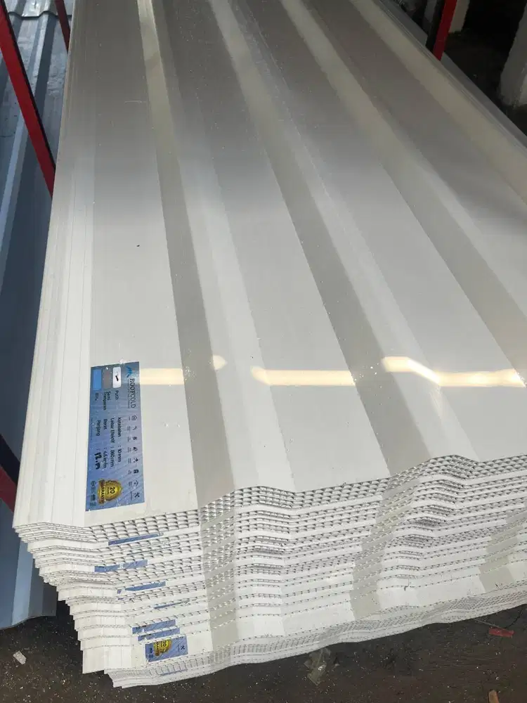 atap upvc double layer roofcold