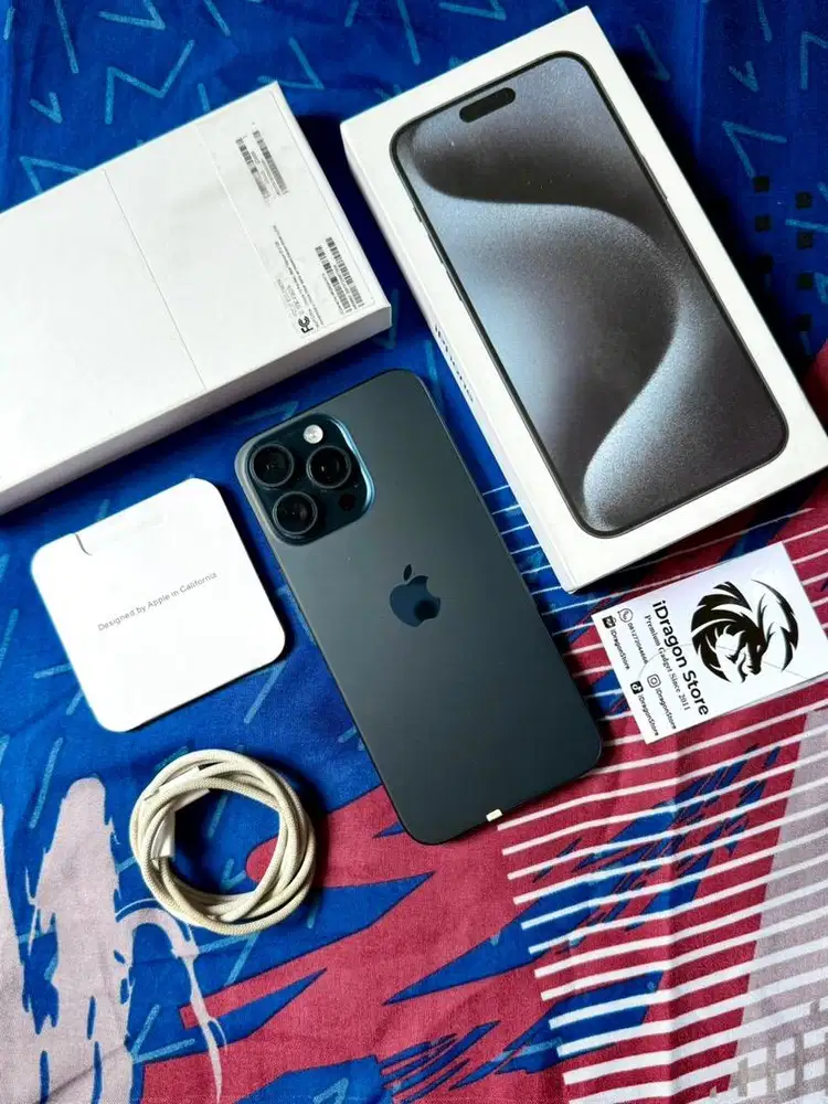 iphone 15 Pro Max 512gb Blue Titanium