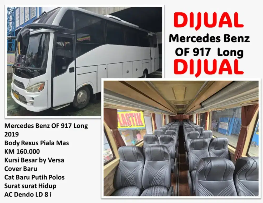 Bus Medium Long siap Jalan
