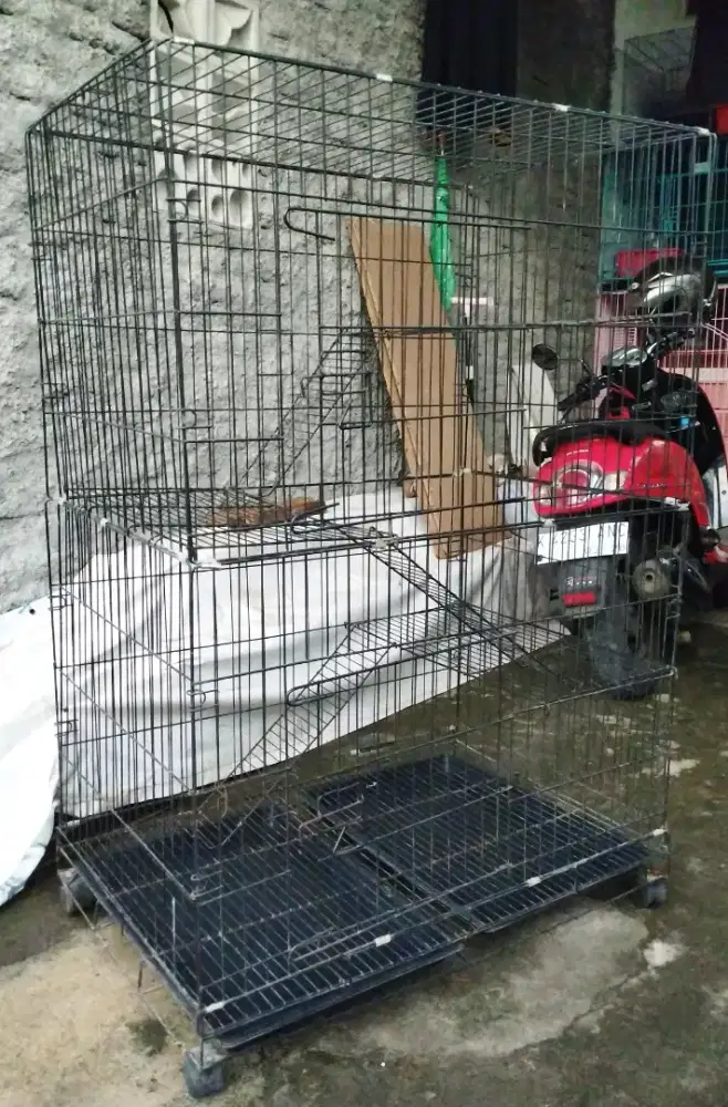Kandang kucing lipat xxl