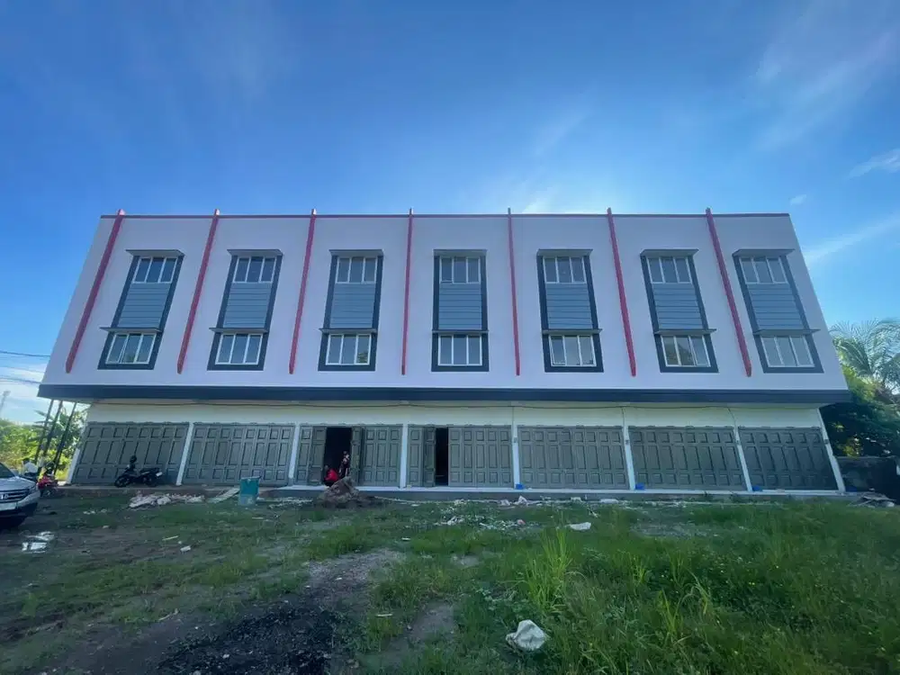 Disewakan 6 unit ruko jalan soekarno hatta palembang