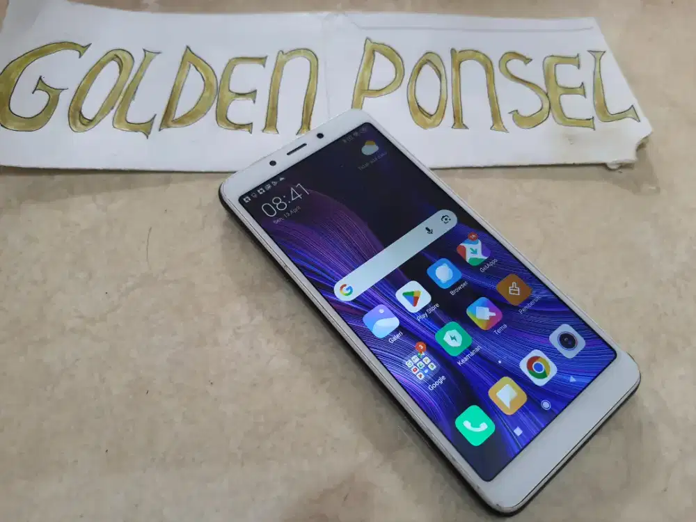 Redmi 6A (16Gb/Ram2Gb)4G,Ori-Golden Ponsel