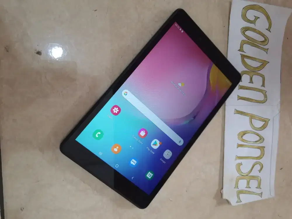 Galaxy Tab A8,2019(8inch+Sim)4G.bisa Telpon.32Gb/Ram2gb.Perfect