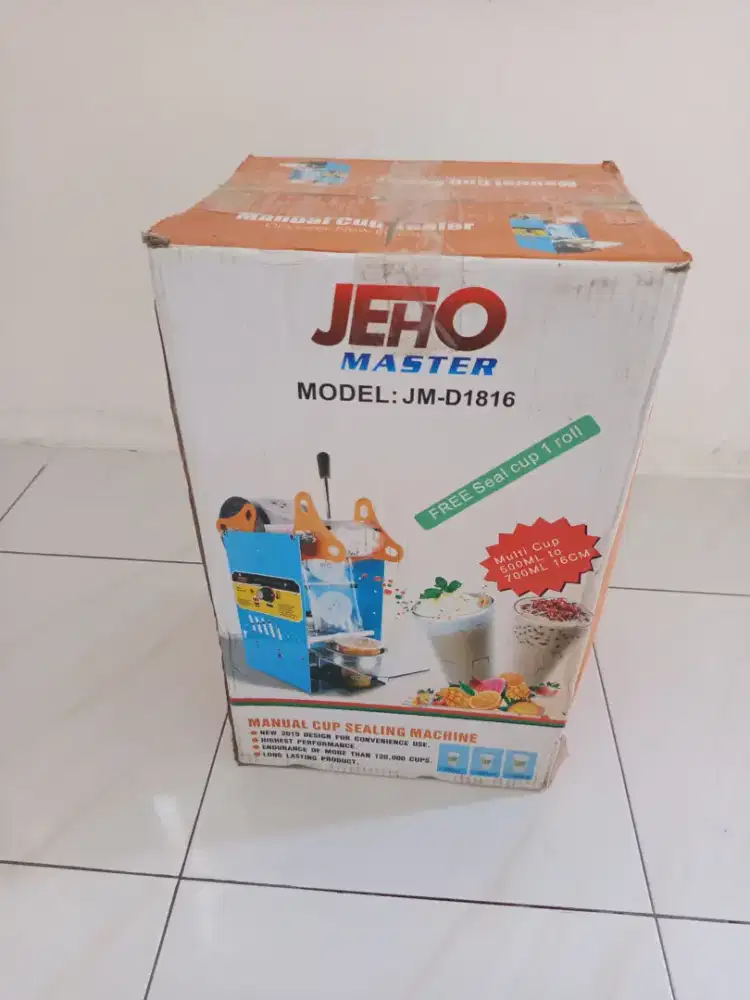Jual mesin press gelas / cup Sealer