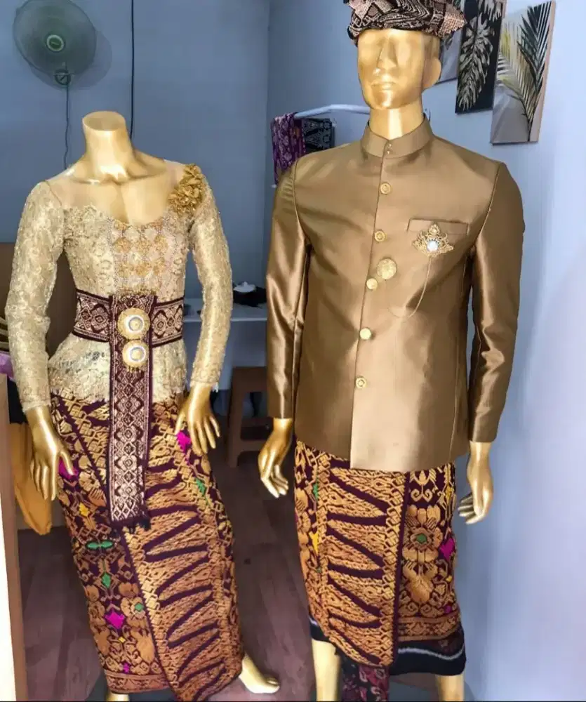 Dijual songket bali, kebaya dan safari