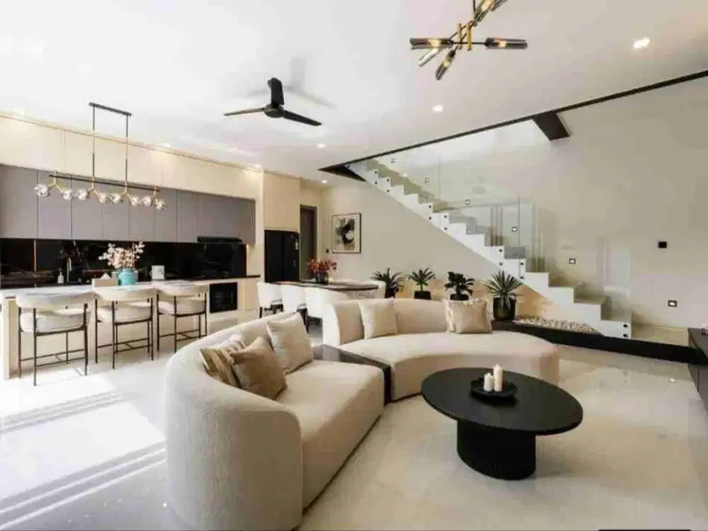 villa modern dekat pantai brawa Canggu bali