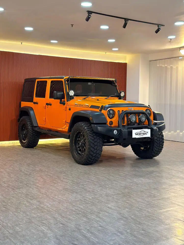 Jeep Wrangler Rubicon 3.6L 2013 Odo 62 Ribu Record Antik Bergaransi