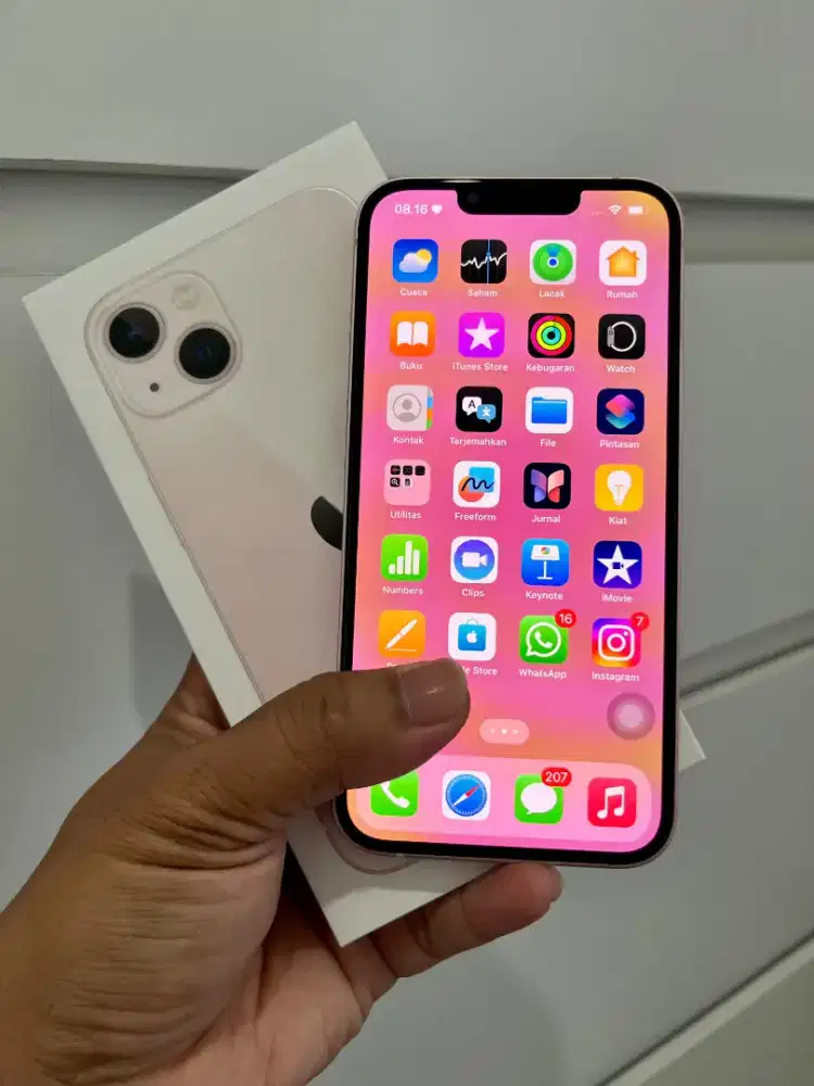 Iphone 13 128 Pink Ibox BH 99%