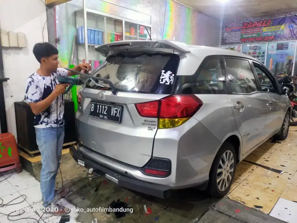 Fromo kaca film mobil Cover jok wrapping sticker panggilan
