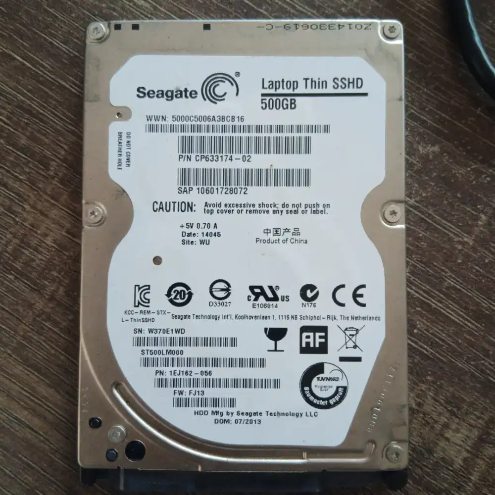 HardDisk Laptop 500GB SSHD 2.5