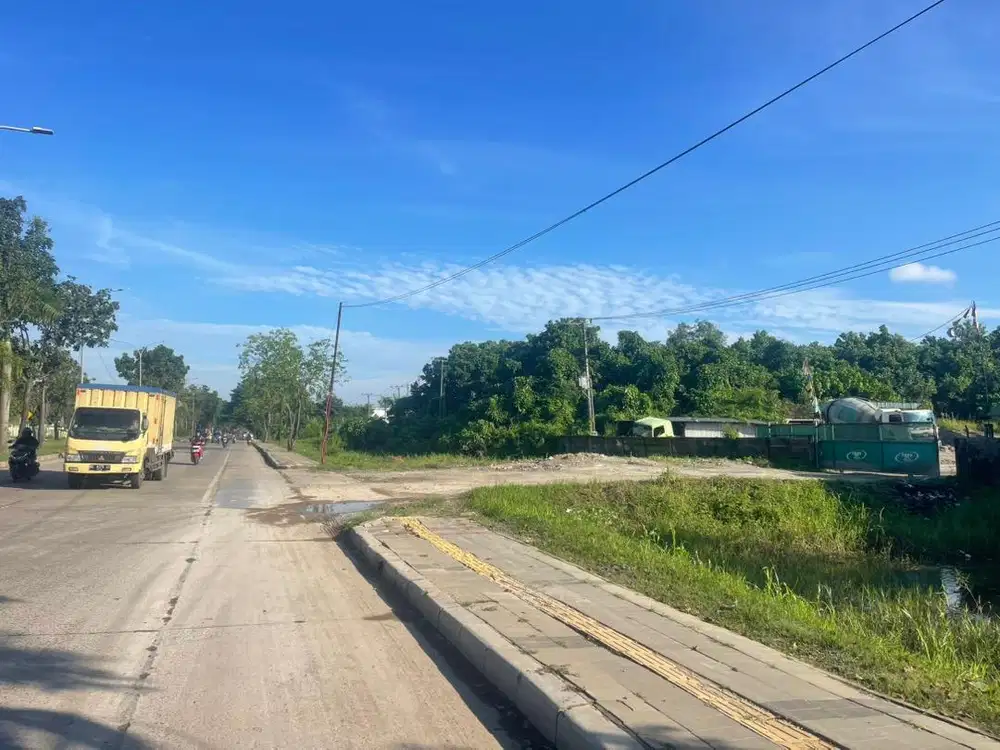 Dijual tanah jalan soekarno hatta palembang