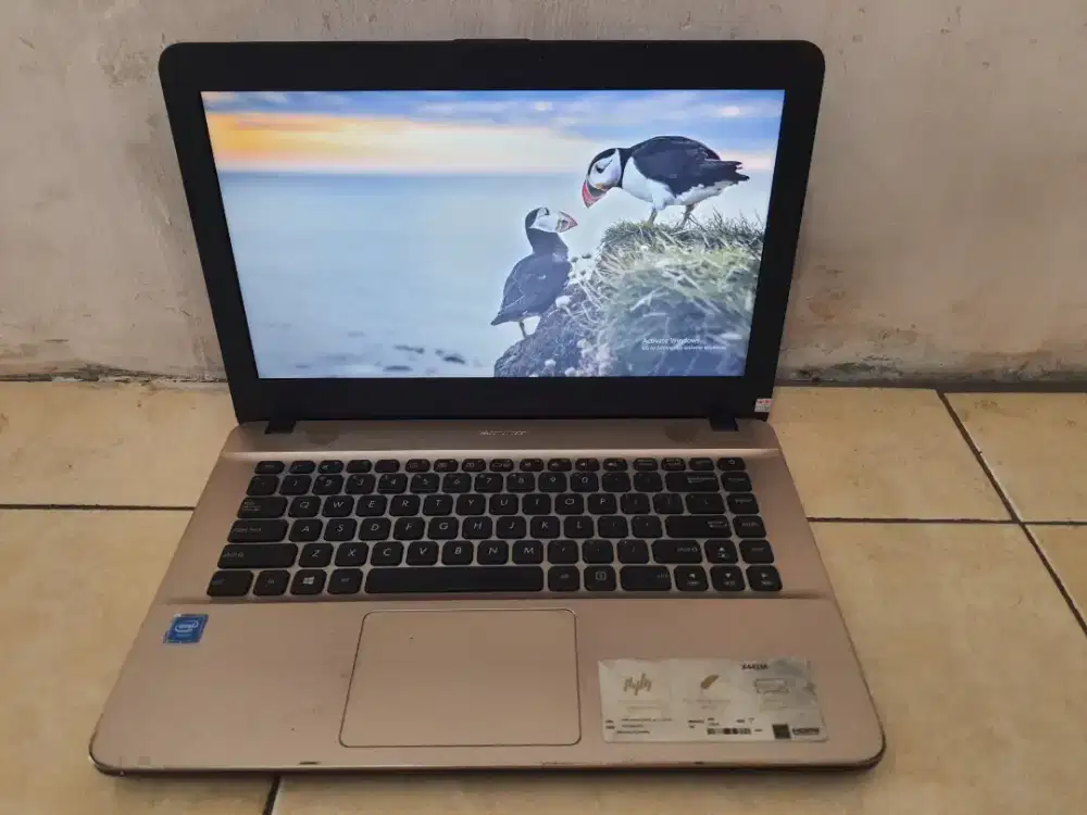 Laptop Assus X441M (14inch)1Terragb/Ram4Gb.win 11Pro+64bit.Dvd.mulus